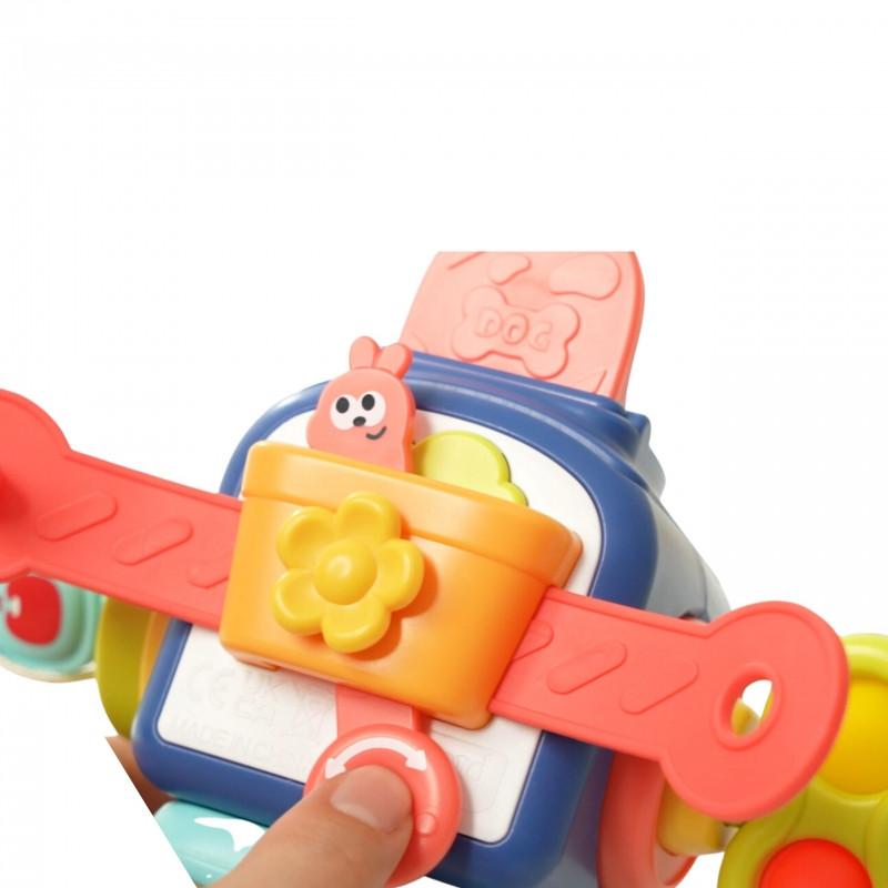 WOOPIE Pingvinas Montessori sensorinis kamuolys 6in1