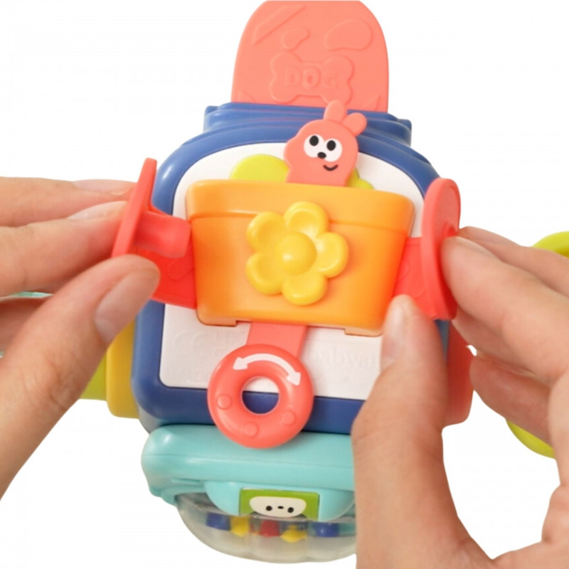WOOPIE Pingvinas Montessori sensorinis kamuolys 6in1