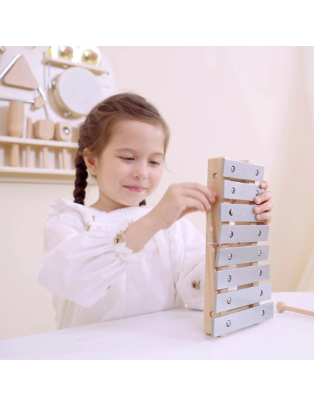 VIGA Wooden Music Board Set of 12 Percussion Instruments