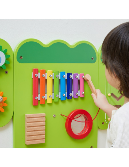 VIGA Crocodile Manipulative Sensory Board FSC Montessori Certificate