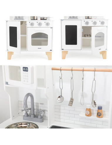 VIGA PolarB Wooden Kitchen Light Sound + Accessories