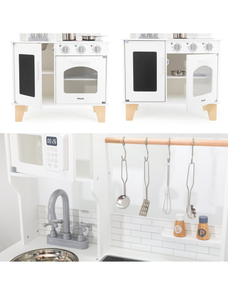 VIGA PolarB Wooden Kitchen Light Sound + Accessories