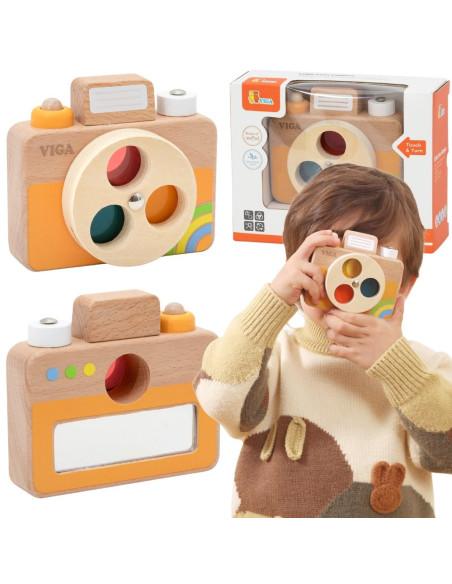 VIGA Wooden Camera - Colors and Sound