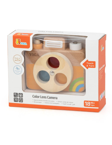 VIGA medinė kamera - spalvos ir garsas