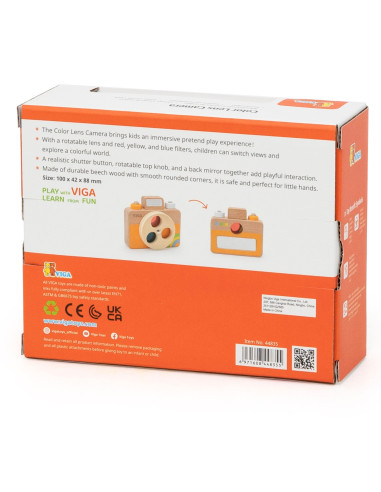 VIGA Wooden Camera - Colors and Sound
