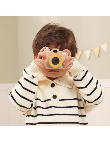 VIGA My First Wooden Camera for Kids Kaleidoscope