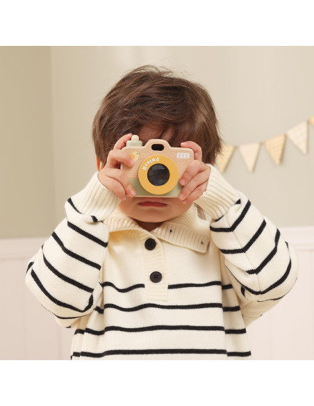 VIGA My First Wooden Camera for Kids Kaleidoscope