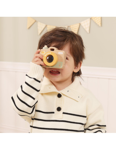 VIGA My First Wooden Camera for Kids Kaleidoscope