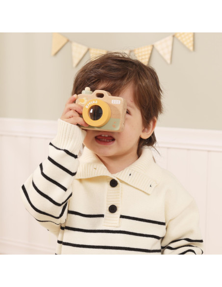 VIGA My First Wooden Camera for Kids Kaleidoscope