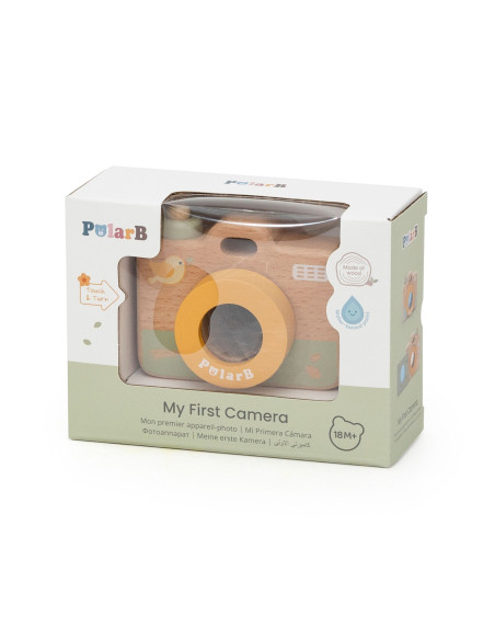 VIGA My First Wooden Camera for Kids Kaleidoscope