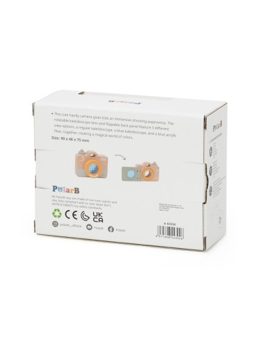 VIGA My First Wooden Camera for Kids Kaleidoscope