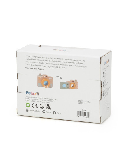 VIGA My First Wooden Camera for Kids Kaleidoscope