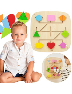 VIGA Wall Activity Panel with 16 Movable Elements