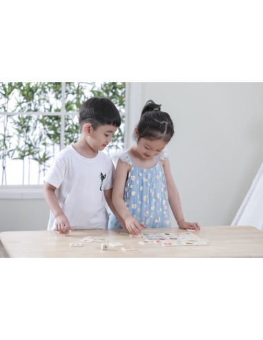 VIGA Educational Game Sorting Senses Puzzle 37 pcs Montessori