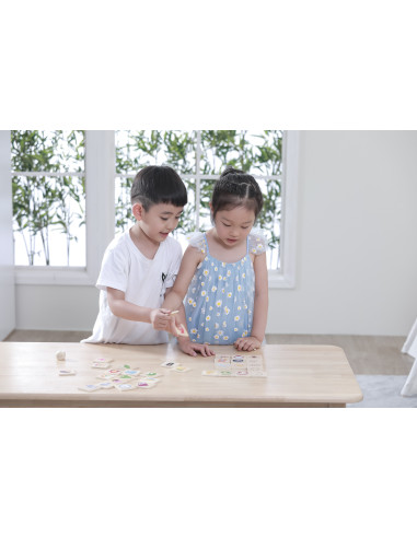 VIGA Educational Game Sorting Senses Puzzle 37 pcs Montessori