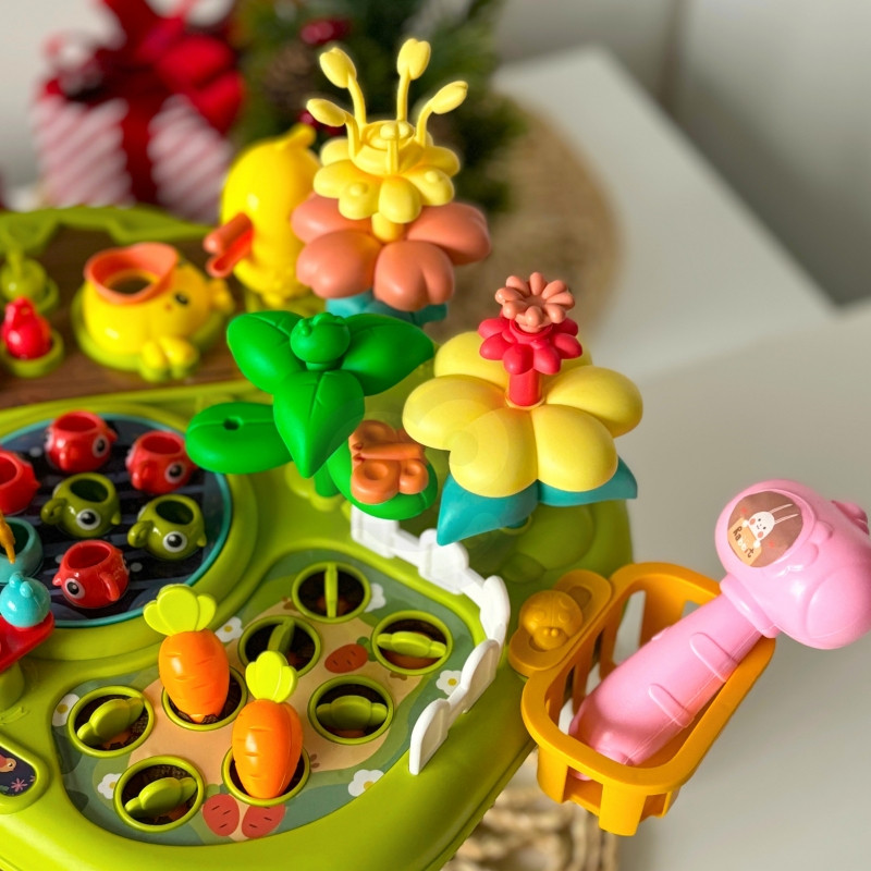 WOOPIE BABY Интерактивный образовательный мультиинструмент 8 в 1 Монтессори