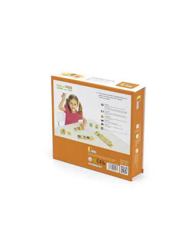 VIGA Educational Game Sorting Senses Puzzle 37 pcs Montessori