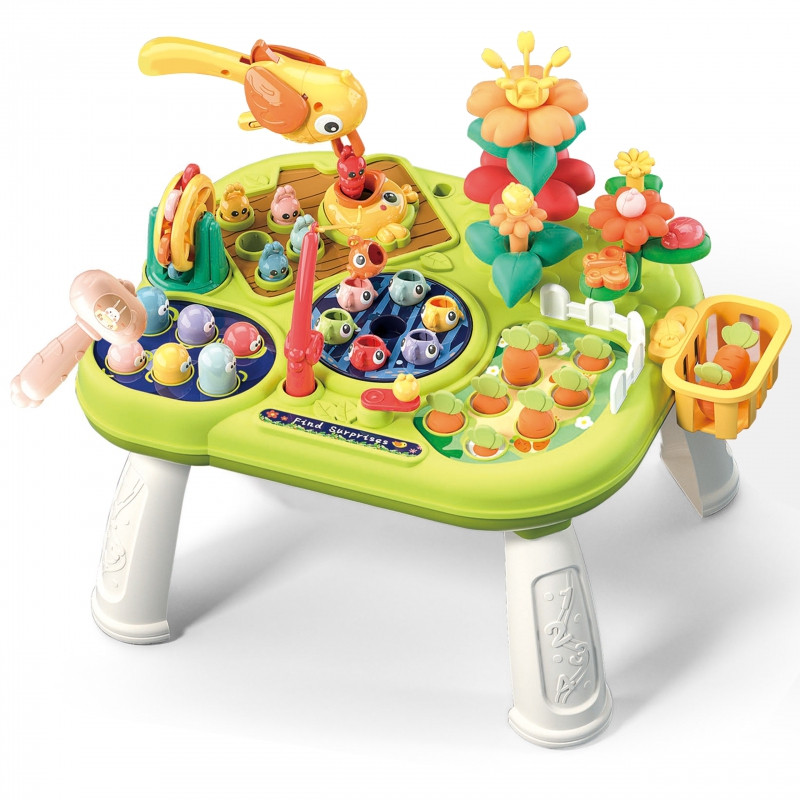 WOOPIE BABY Interaktyvus edukacinis daugiafunkcinis įrankis 8in1 Montessori