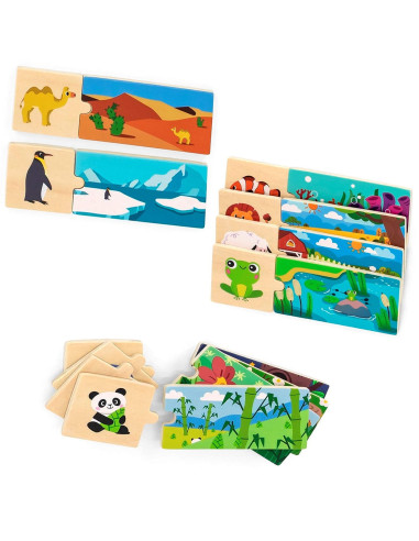 VIGA Logic Puzzle with Animals Jigsaw Puzzle