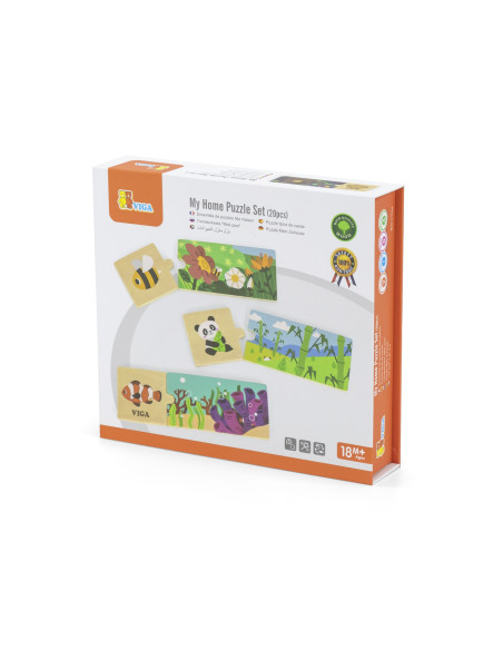 VIGA Logic Puzzle with Animals Jigsaw Puzzle