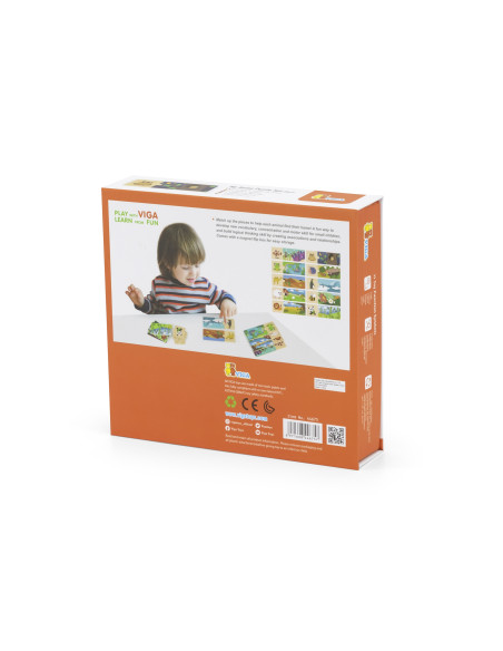 VIGA Logic Puzzle with Animals Jigsaw Puzzle