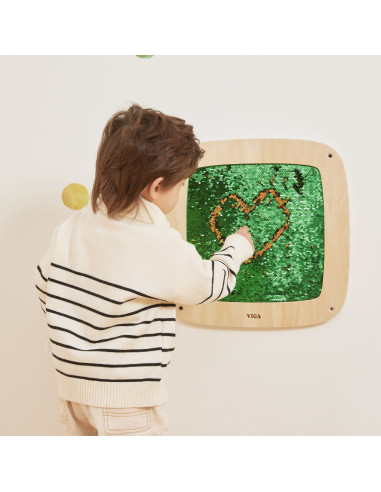 VIGA Sequined Wall Activity Panel