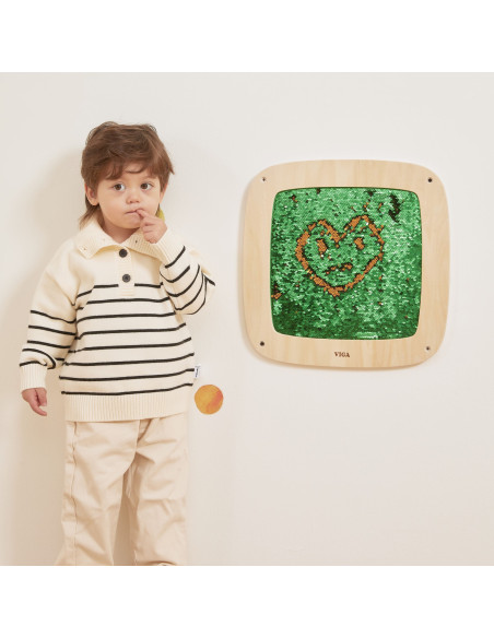 VIGA Sequined Wall Activity Panel