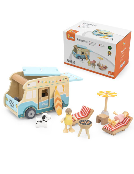 VIGA Wooden Camper Beach
