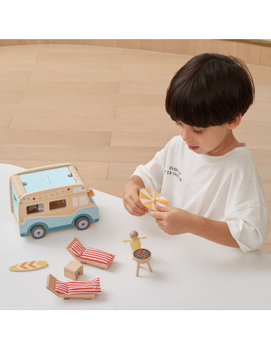 VIGA Wooden Camper Beach