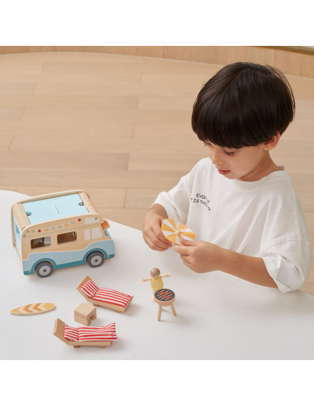 VIGA Wooden Camper Beach