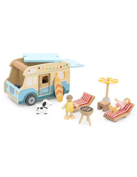 VIGA Wooden Camper Beach