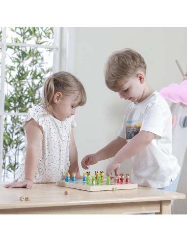 VIGA medinis Ludo žaidimas