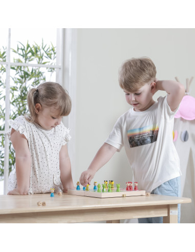 VIGA medinis Ludo žaidimas