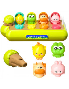 WOOPIE BABY Образовательная всплывающая игрушка Счастливая ферма POP-UP животных