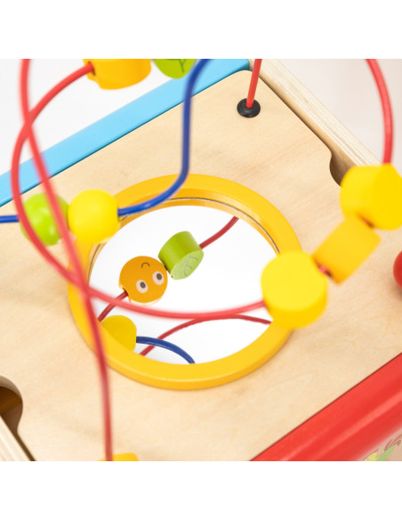 Viga Wooden Educational Cube 5-in-1