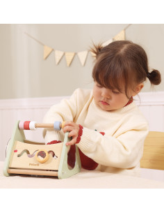 VIGA Activity Triangle – 5-in-1 Wooden Educational Toy 2