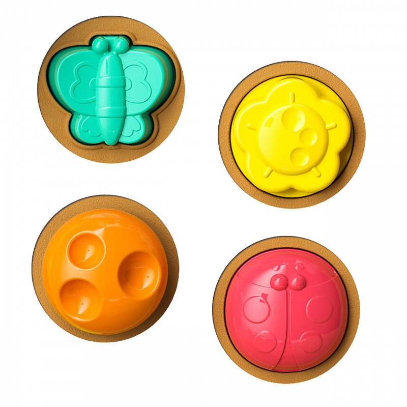 WOOPIE BABY Educational Pop-up Animal Happy Farm POP-UP Toy