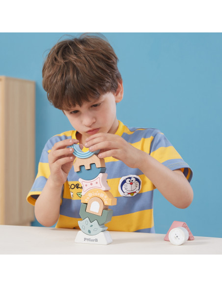 VIGA PolarB Wooden Balancing Tower Puzzle
