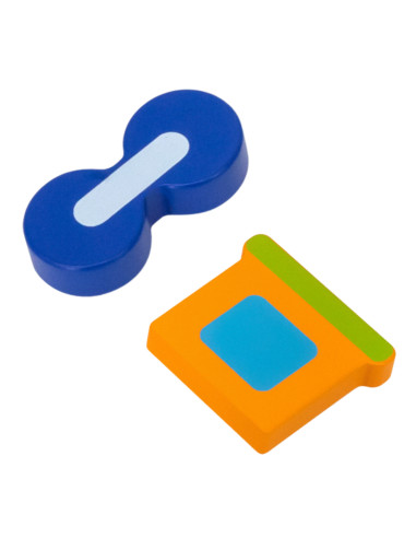 VIGA Wooden Montessori Educational Puzzle Train