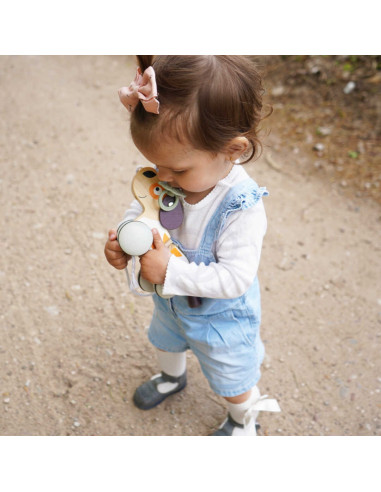 VIGA PolarB Wooden Pulling Dog