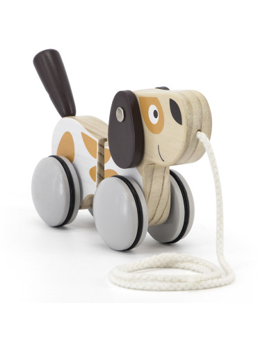 VIGA PolarB Wooden Pulling Dog