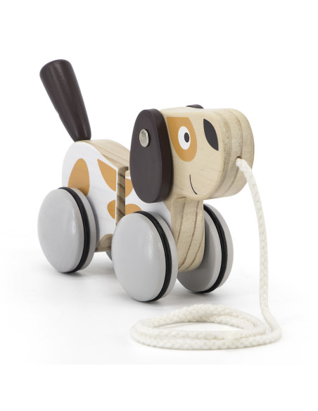 VIGA PolarB Wooden Pulling Dog