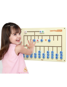 VIGA sensorinė lenta skaičiavimo mokymuisi FSC Montessori sertifikatas