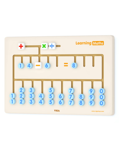VIGA Sensory Board for learning to count FSC Montessori Certificate