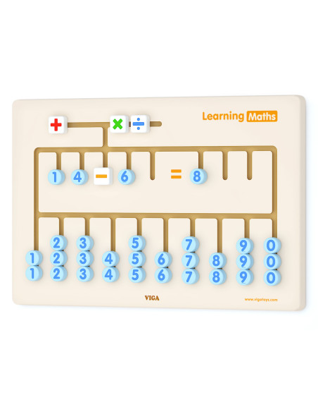 VIGA Sensory Board for learning to count FSC Montessori Certificate