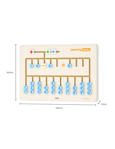 VIGA Sensory Board for learning to count FSC Montessori Certificate