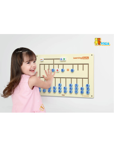 VIGA Sensory Board for learning to count FSC Montessori Certificate