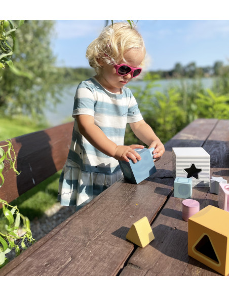 VIGA PolarB Pyramid Educational Puzzle Cube Sorter Blocks