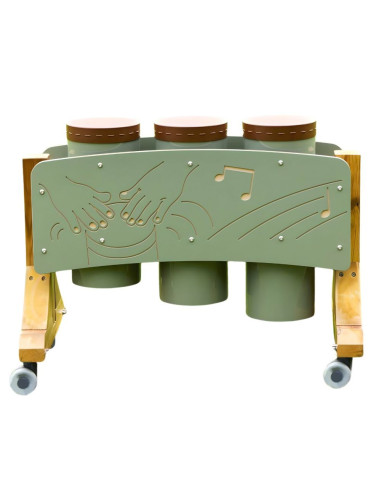 MASTERKIDZ Garden Drum Set