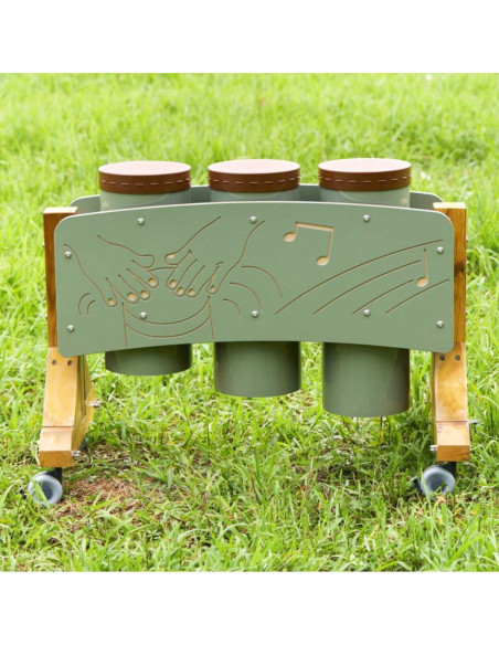 MASTERKIDZ Garden Drum Set